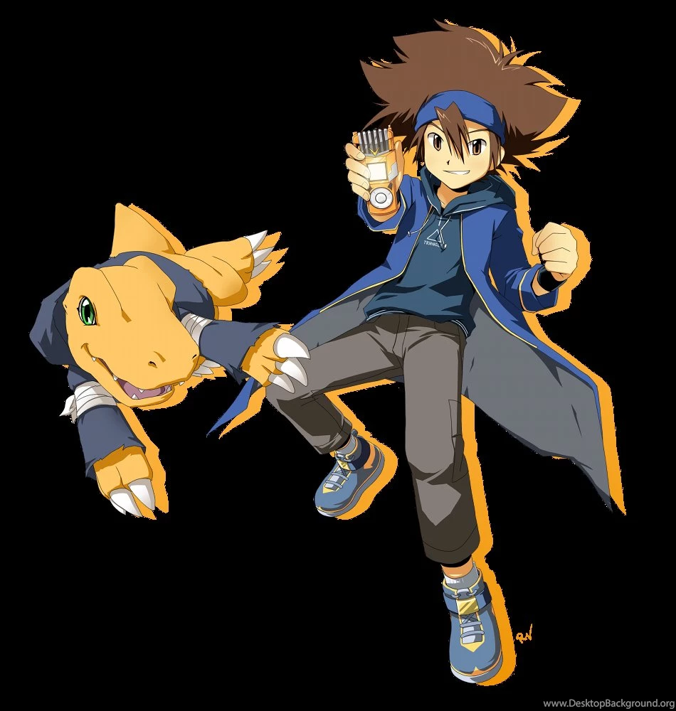 Yagami Taichi + Agumon Xros Wars Style By RW09 On DeviantArt