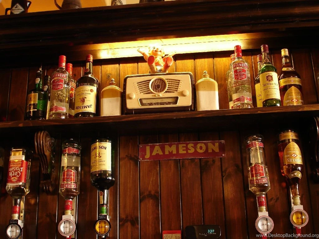 Non Nude Wallpaper, Irish Bar, Westport, Mayo, Ireland