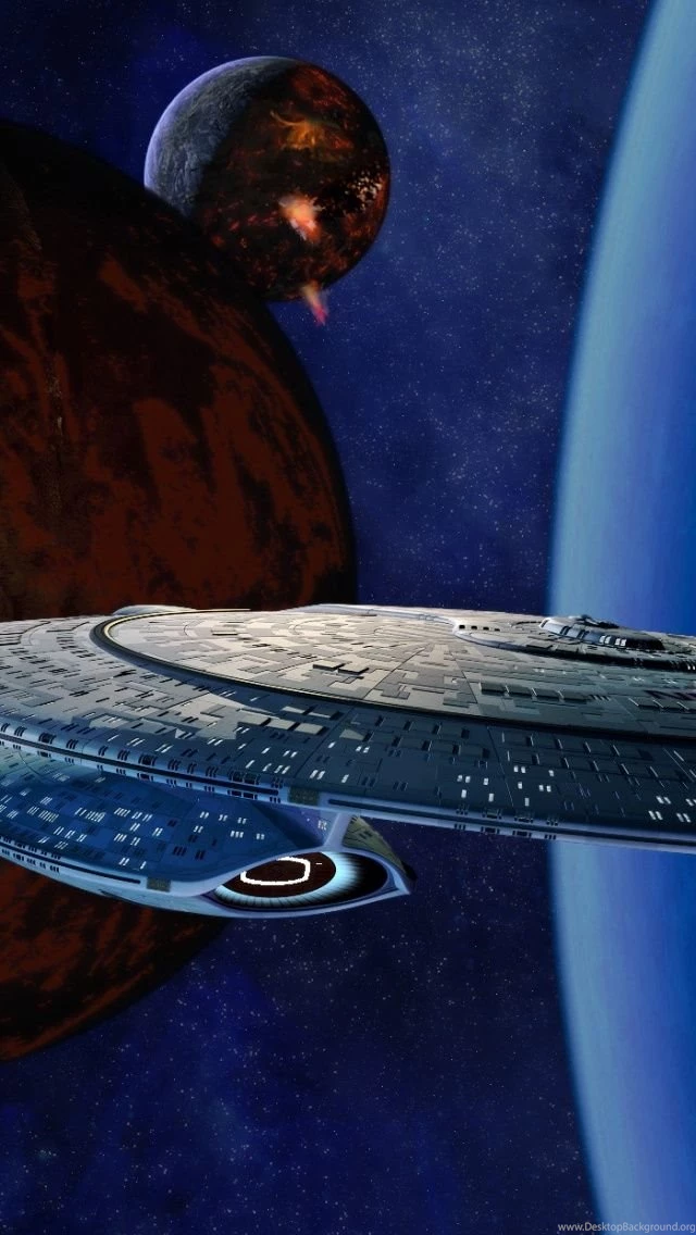 Uss Enterprise Star Trek iPhone 5 Wallpapers