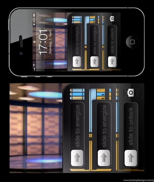 DeviantArt: More Like Star Trek iPhone Wallpapers Series: Tricorder ...
