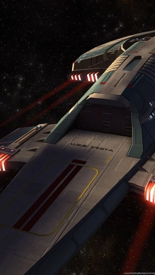 Vesta Class   Star Trek Online iPhone 5 Wallpapers