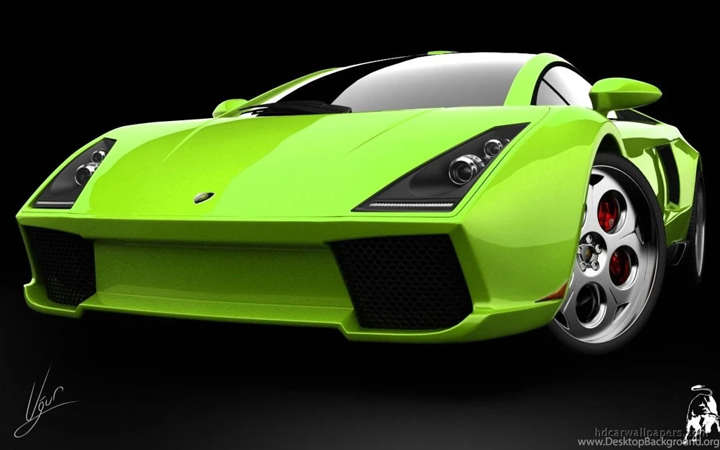 Lamborghini Green Concept Wallpapers