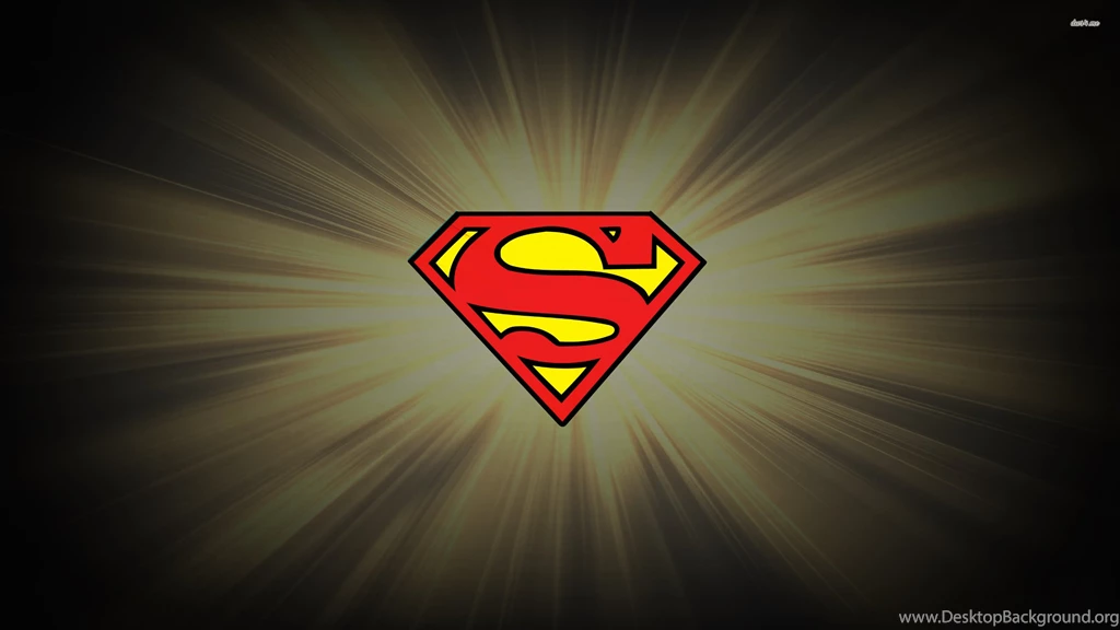 Superman Logo On The Rays Wallpapers Movie Wallpapers