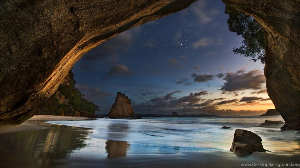 Cathedral Cove New Zealand Wallpapers 1182240
