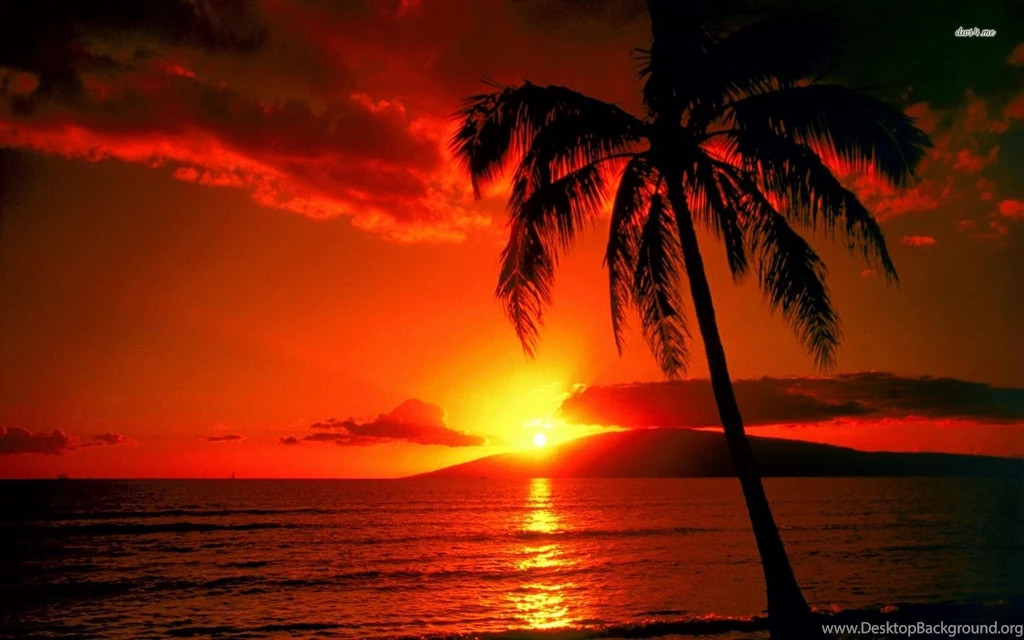 Hawaii Sunset Wallpapers   Wallpaper.
