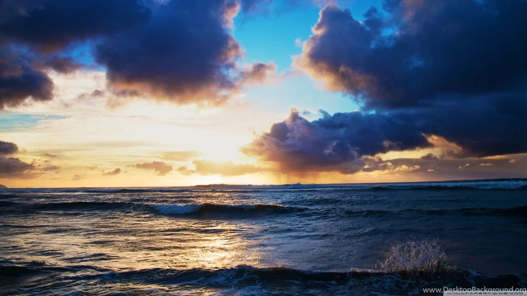 Hawaii Sunset HD Desktop Wallpapers : High Definition : Fullscreen ...