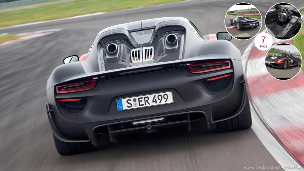 2013 Porsche 918 Spyder Concept   Rear