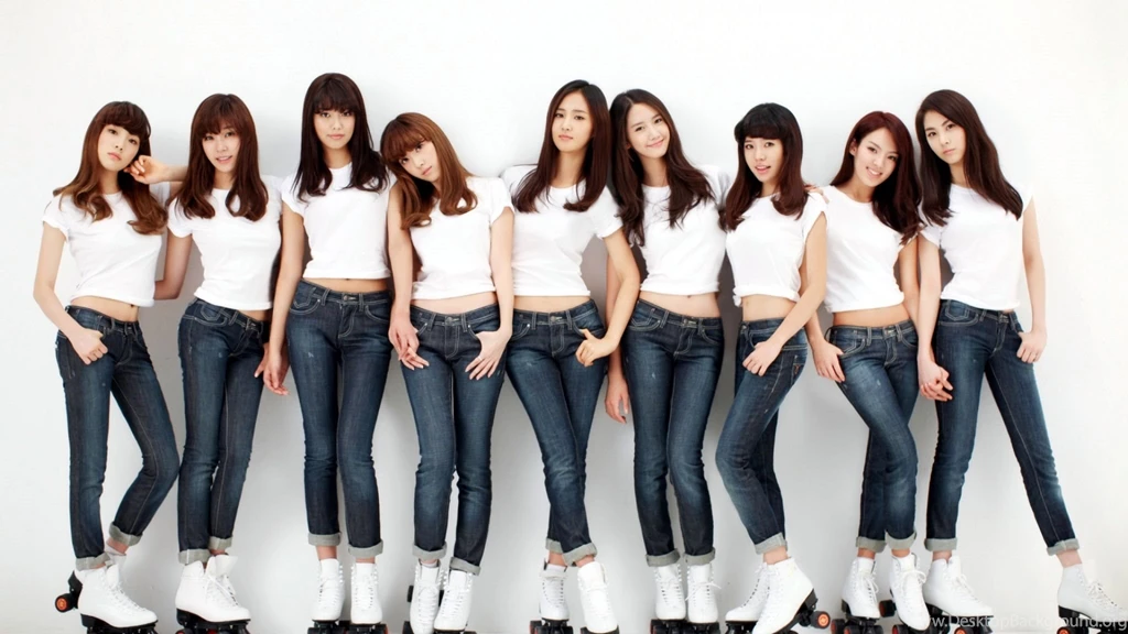 Download Wallpapers 2048x1152 Girls Generation, Girls, Skates, Hair ...