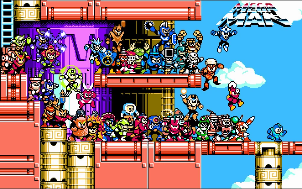Mega Man Week 150 EXCLUSIVE Custom Wallpapers