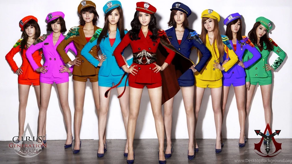 Girls Generation Colorful Sailor Suits