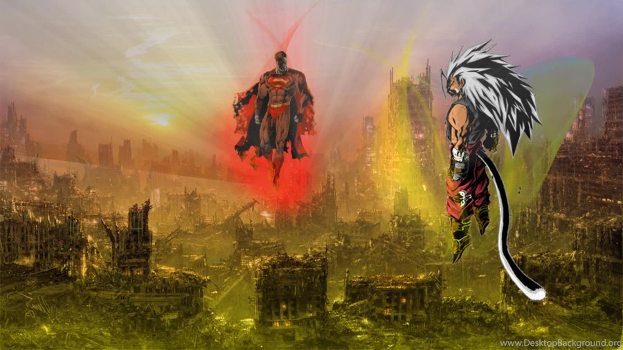 Gokuvssuperman DeviantArt