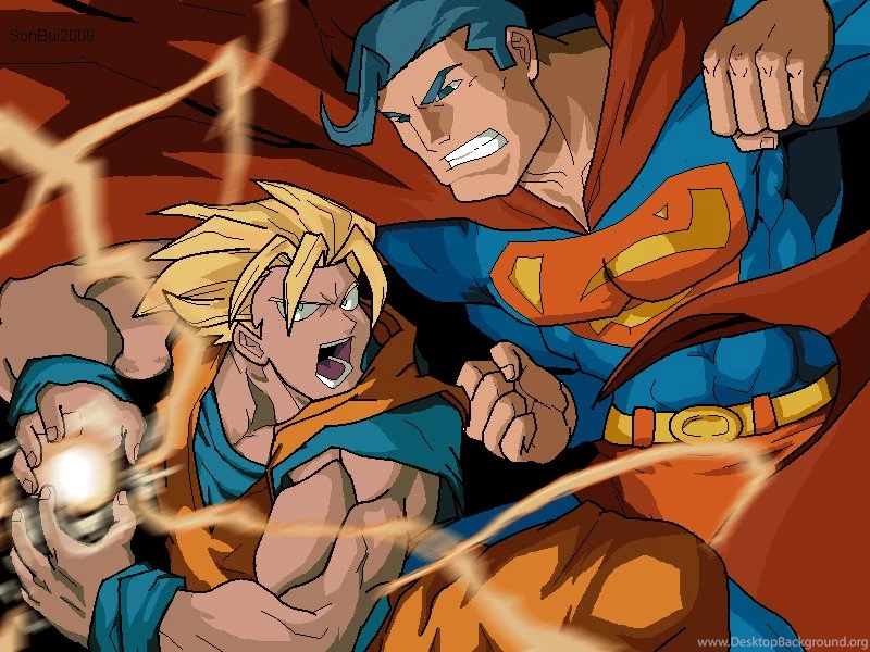 Goku Vs Superman You Decide By SonBui On DeviantArt