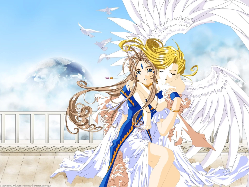 Ah My Goddess 02 : Download Free Fantasy Sexy Angels Wallpapers ...