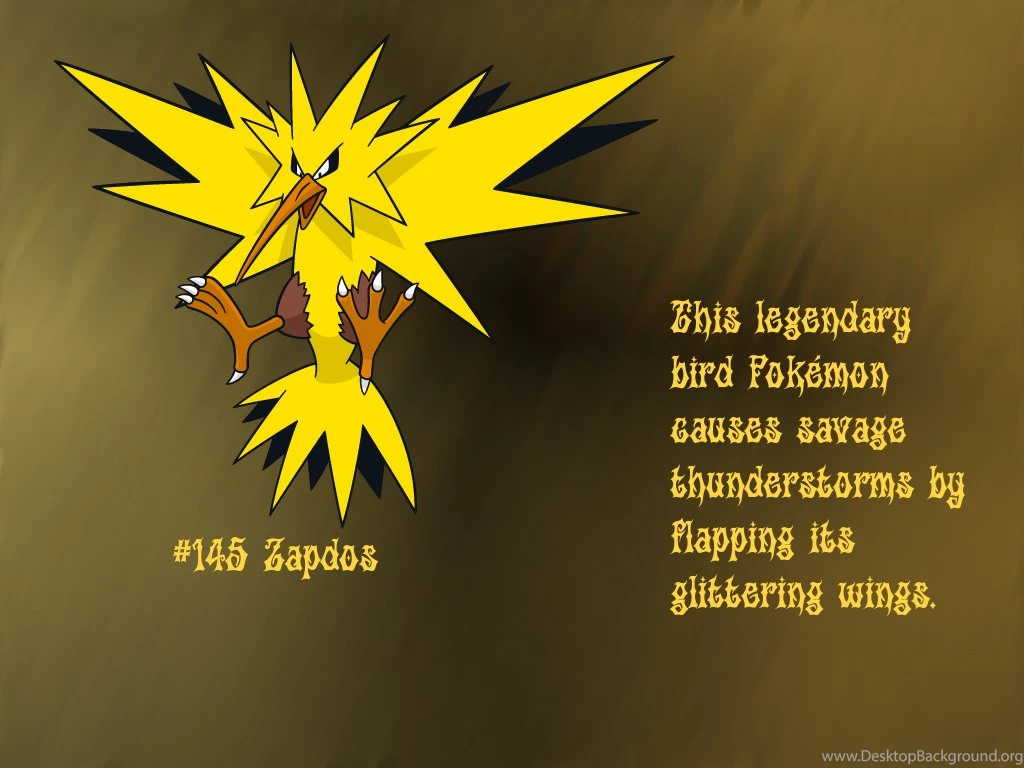 Zapdos Wallpapers   Wallpapers Cave