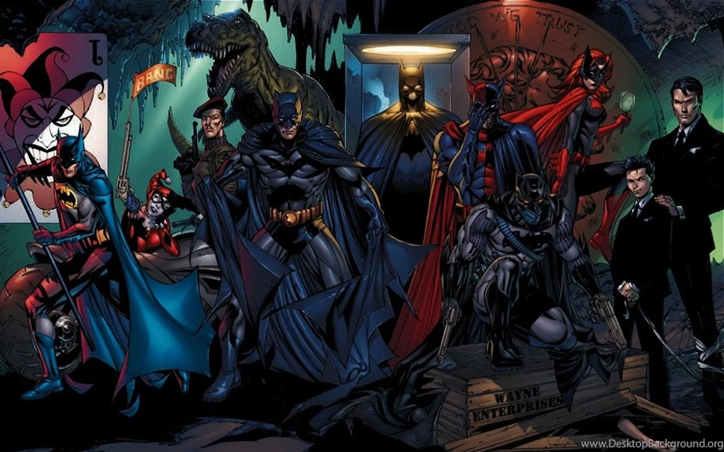 Batcave Batman Batwoman Dc Comics Wallpapers Desktop Background Images, Photos, Reviews