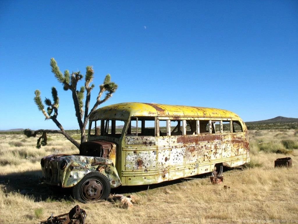 Old School Bus HD Wallpapers