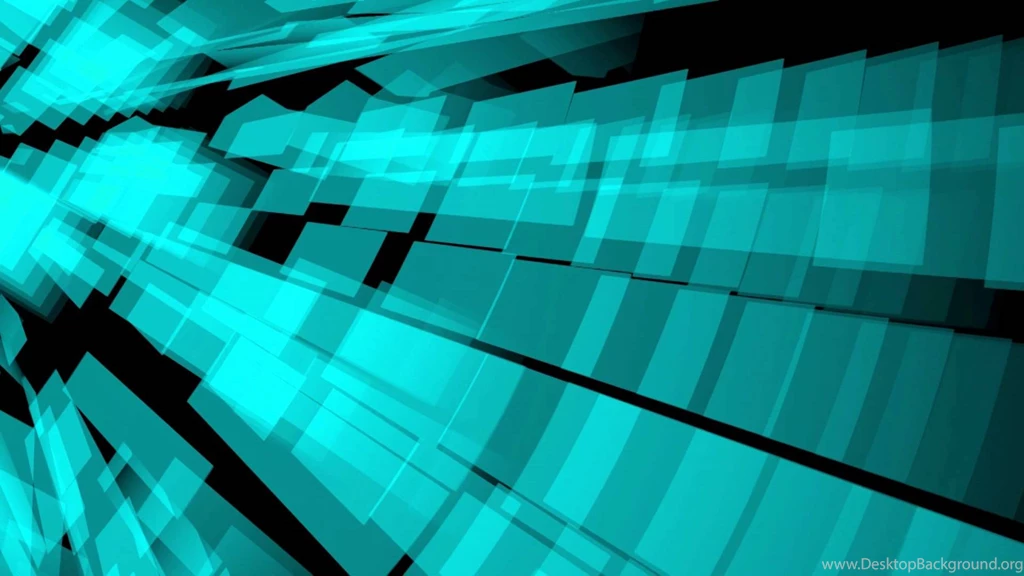 Funny Blue Cyan Squares HD Animated Backgrounds