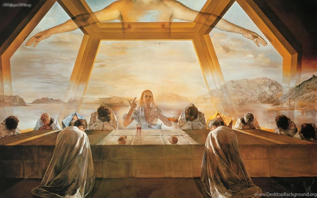 Drawing & Painting: Dali The Last Supper, Desktop Wallpapers Nr ...