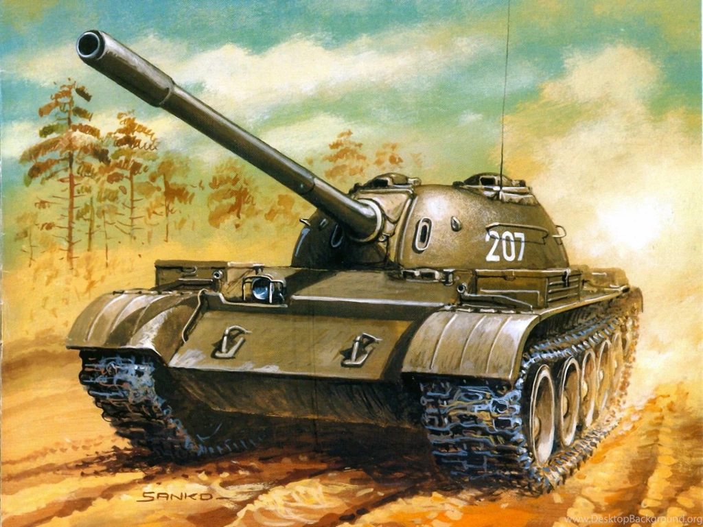Wallpapers Painting Art Tanks Tank M48 Army Image