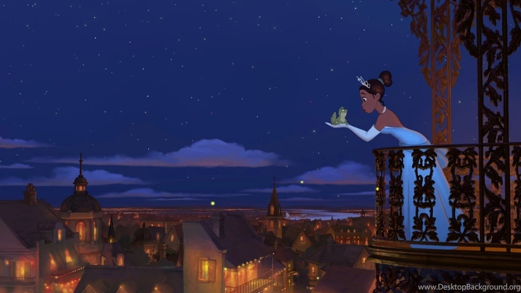Cartoons Frog Tiana The Princess And The Frog Disney Wallpapers ...