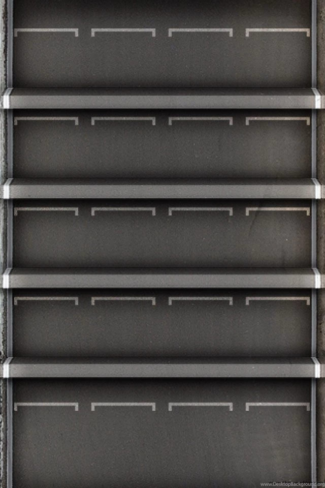 15 Awesome iPhone Shelf Wallpapers For Home Screen App Rows : The ...
