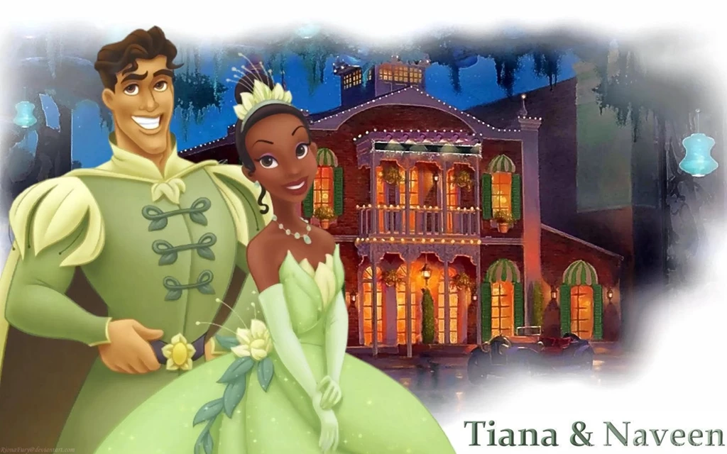 Tiana And Naveen The Princess And The Frog Wallpapers (23744493 ...