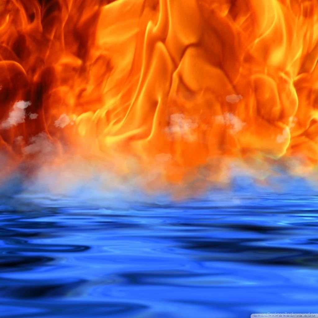 Fire Water Meet HD Desktop Wallpapers : Widescreen : High ...