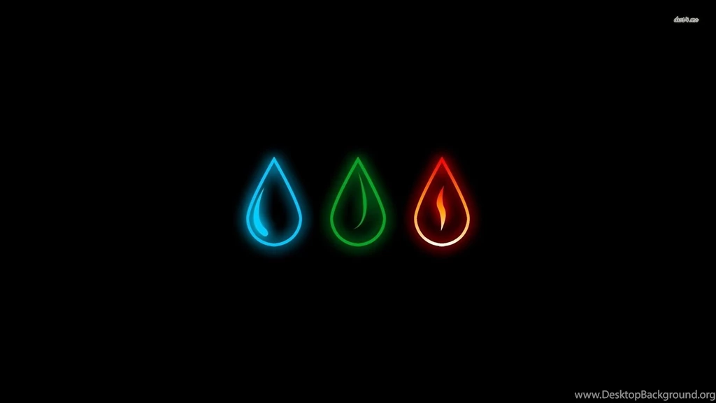 Water, Earth, Fire Wallpapers Vector Wallpapers
