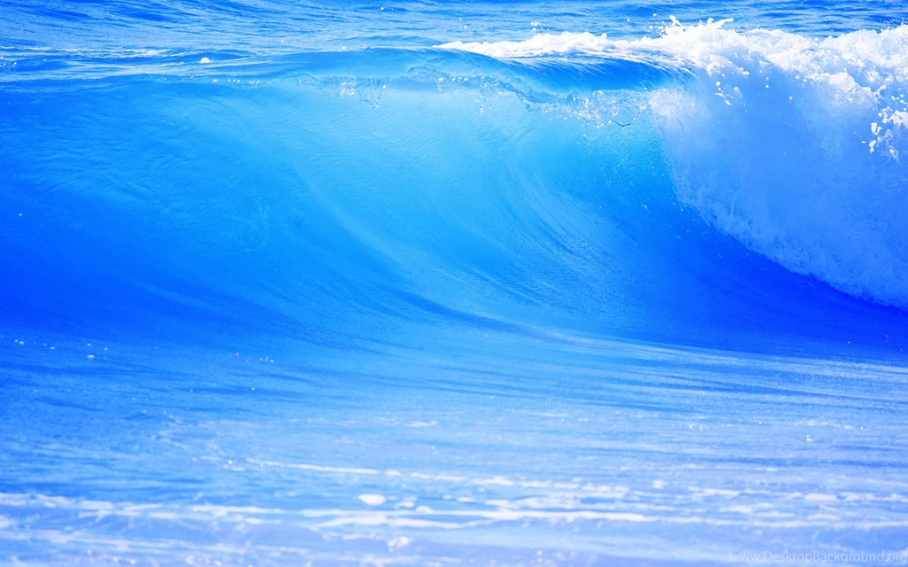 Download Wallpapers 3840x2400 Big, Blue, Wave, Sea Ultra HD 4K HD ...