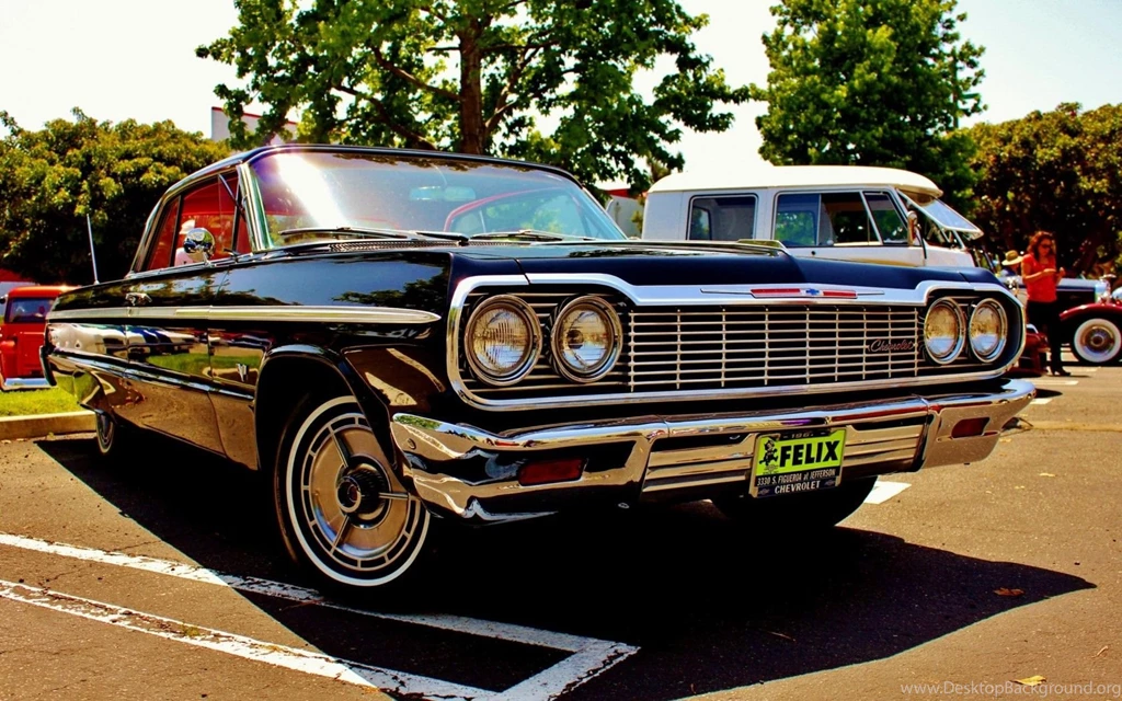 Download Wallpapers Chevrolet, 64 'impala, Chevrolet, Chevy, Impala ...