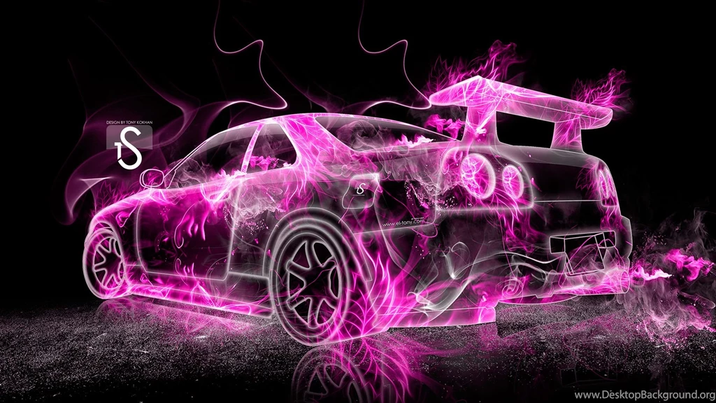 Great Pink Car Wallpapers