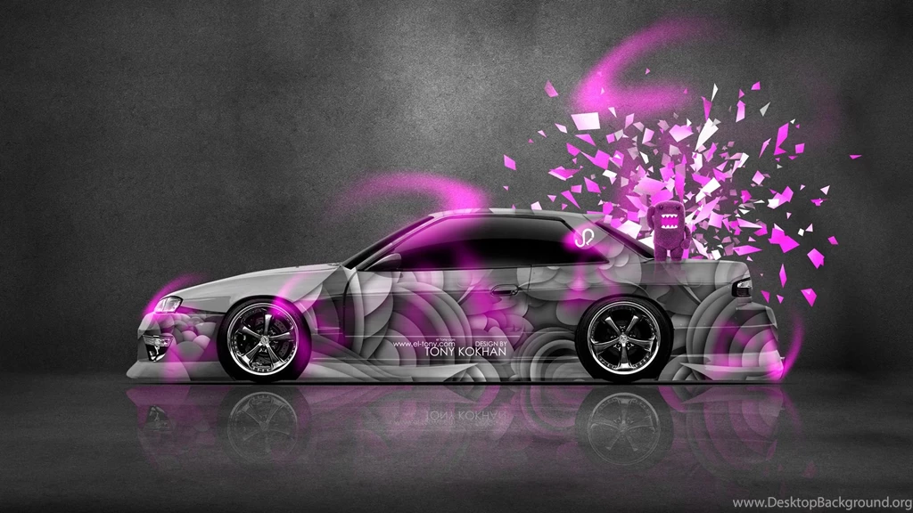 Nissan Silvia S13 JDM Style Domo Kun Toy Car 2014 « El Tony