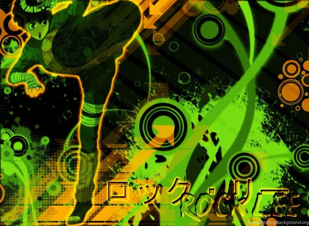 Rock Lee Wallpapers By A m b e r w o l f On DeviantArt