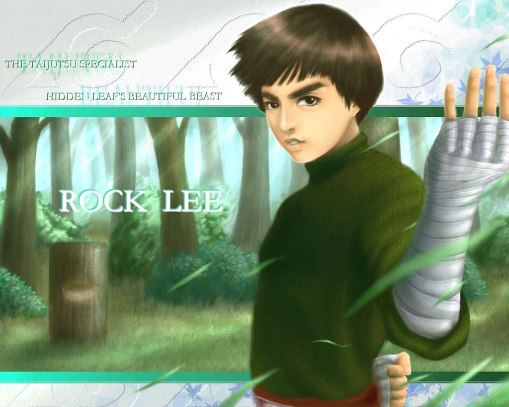 Animation Of Naruto: Rock Lee Manga Image Wallpapers