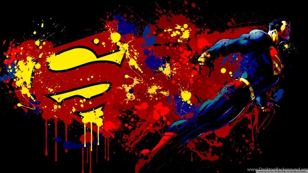 Superman Cartoon HD Desktop Wallpapers : High Definition : Mobile