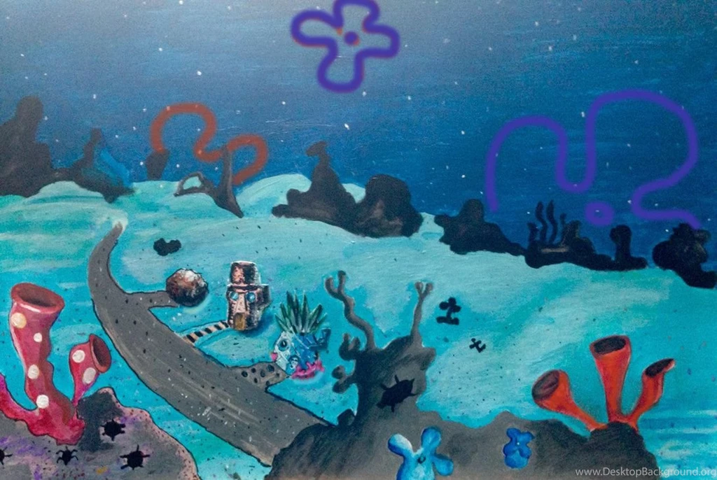 Spongebob Backgrounds Painting By ACAnimation On DeviantArt