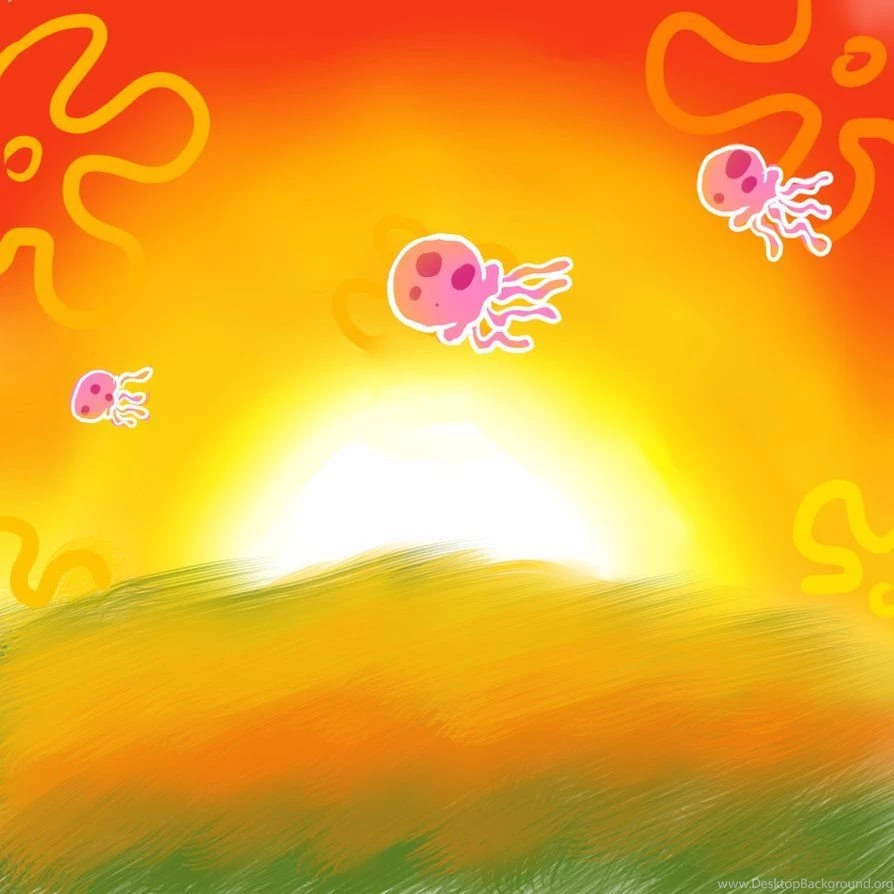 Jellyfish Fields Sunset Backgrounds By XLilacNiallDoex On DeviantArt