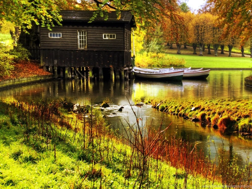 Wallpapers: Wood House Wallpapers