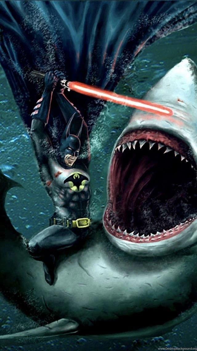 Batman Sharks Mobile Wallpapers   Mobiles Wall