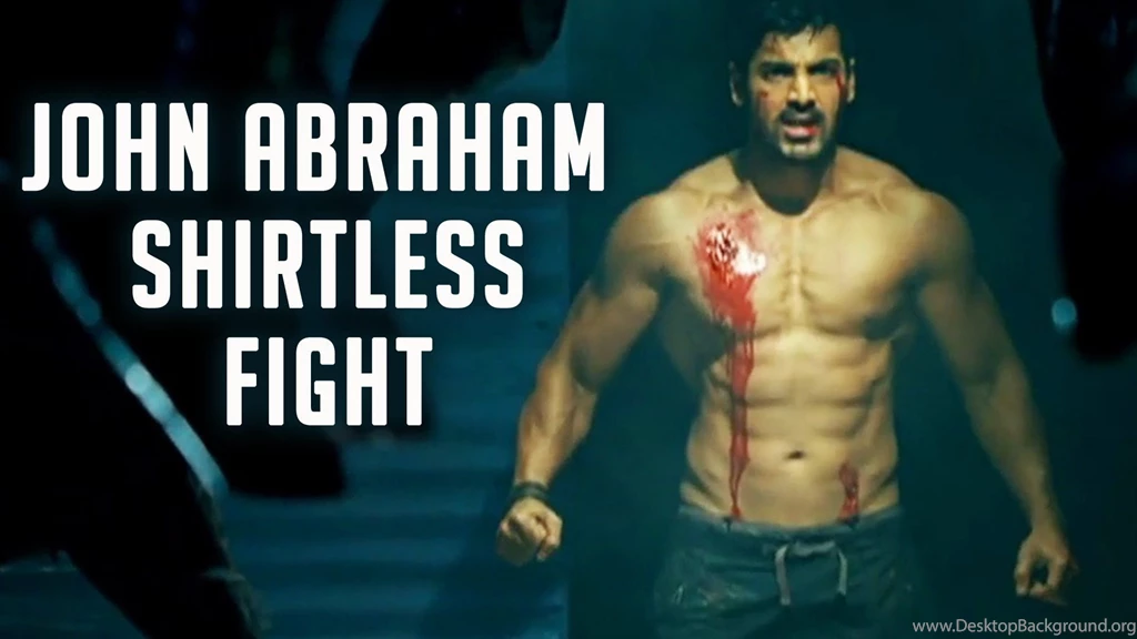 John Abraham Shirtless Fight Sene