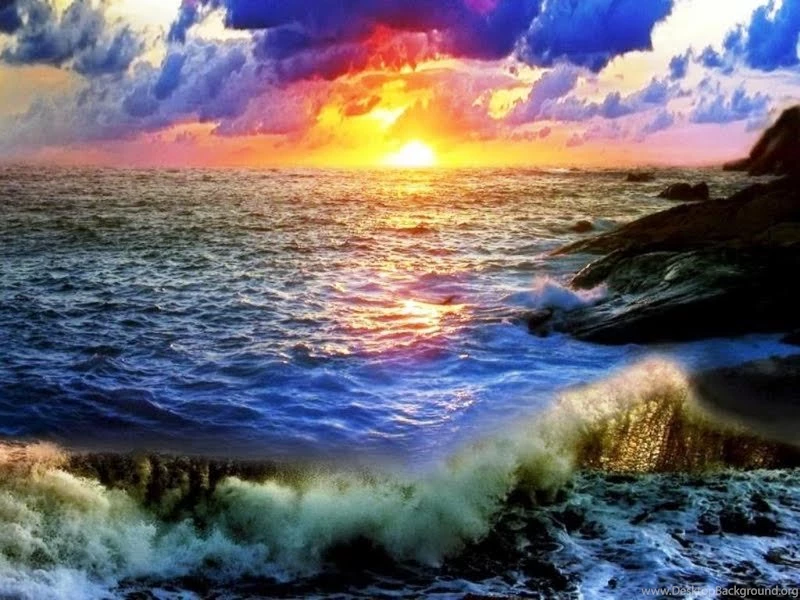 OCEAN SUNSET Wallpapers