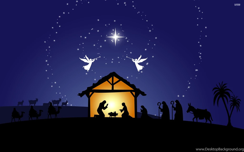 Nativity Scene Wallpapers Holiday Wallpapers