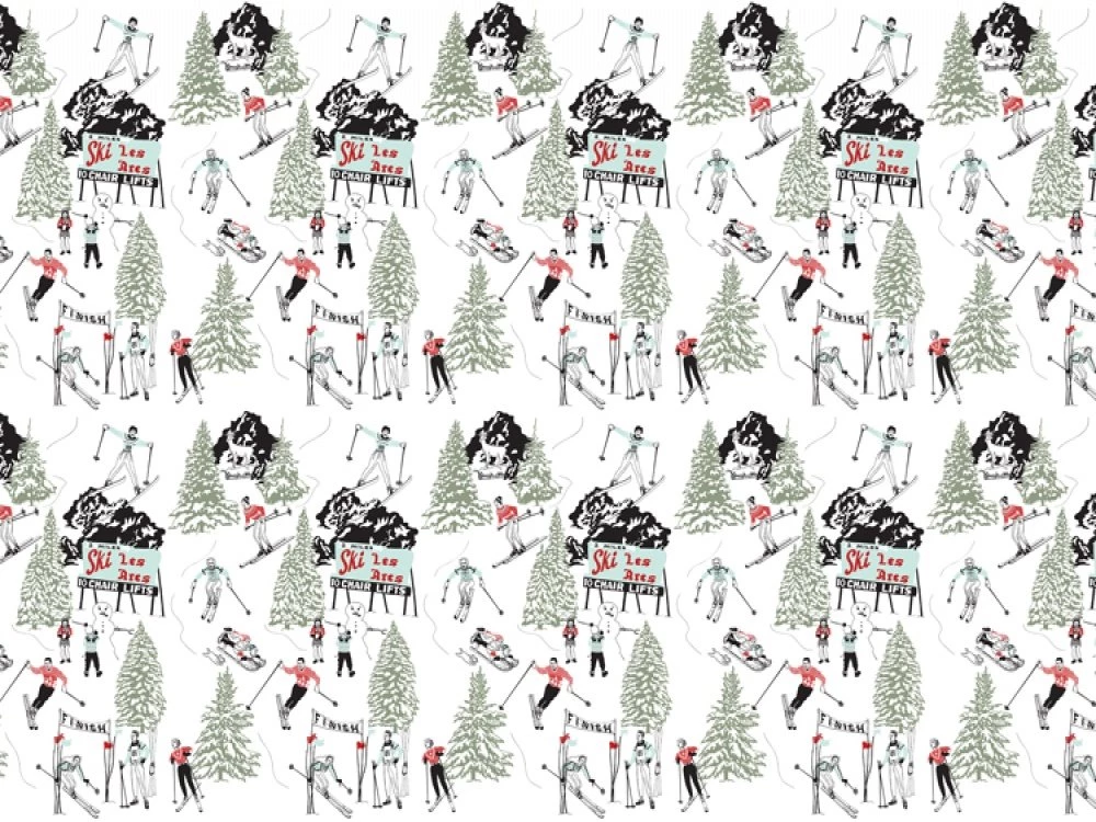 Five Kitsch Vintage Style Wallpapers