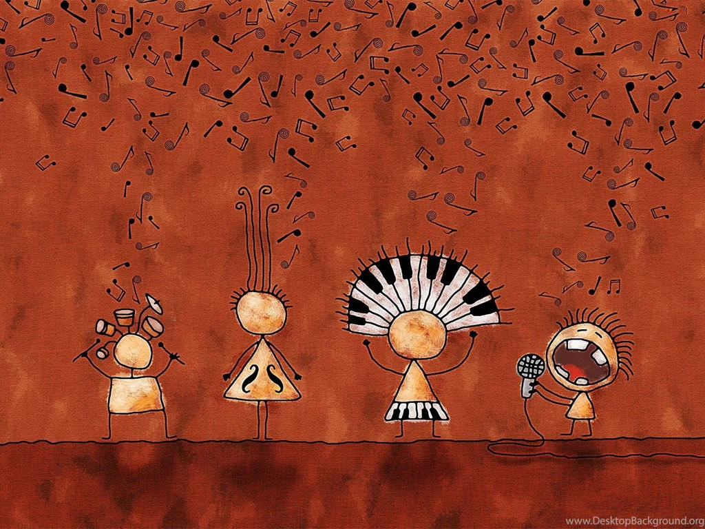 3D ART STRANGE INDIANS WALLPAPER (