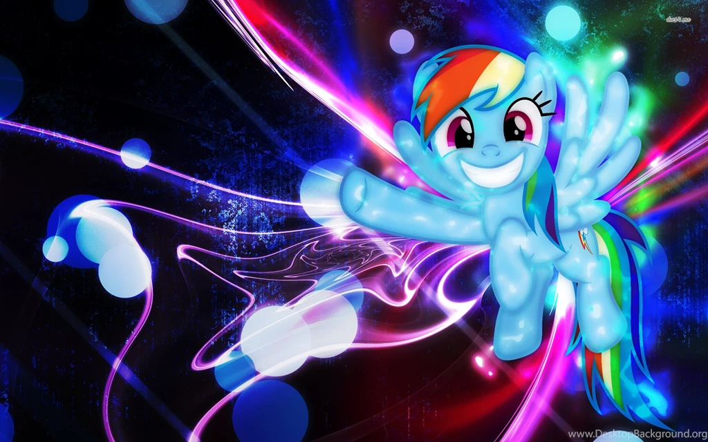 Happy Rainbow Dash My Little Pony Wallpapers Cartoon Wallpapers ...