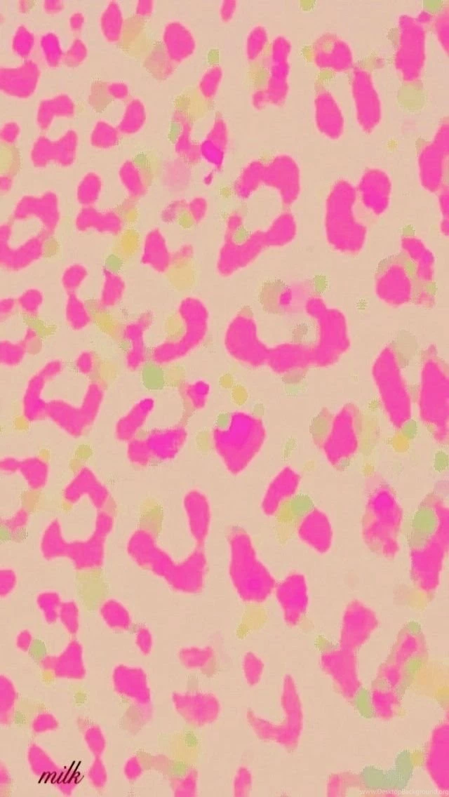 Beige Pink Leopard Animal Print Wallpaper Backgrounds Lock Screen ...