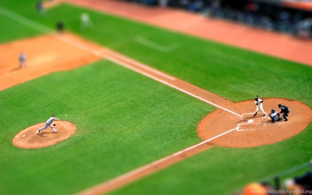 Wallpapers Baseball, Tilt Shift, Stadium Desktop Wallpapers » Sports ...