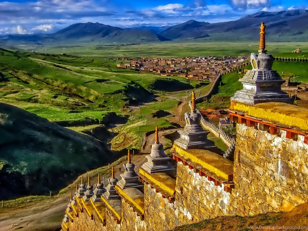 Great Wall Of China From Above   Wallpaper.