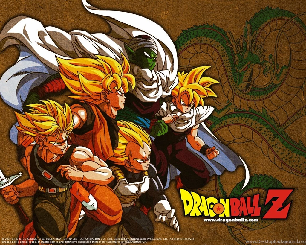 Dragon Ball Z Backgrounds For Desktop Cartoons Wallpapers