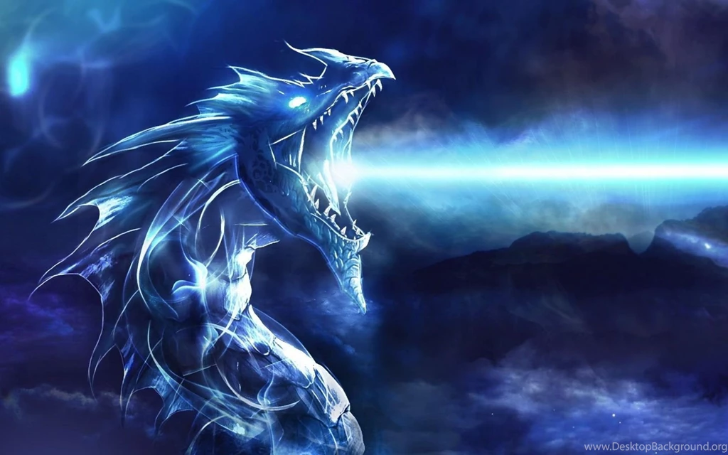 Download Wallpapers 1680x1050 Dragon, Mouth, Night, Light 1680x1050 ...